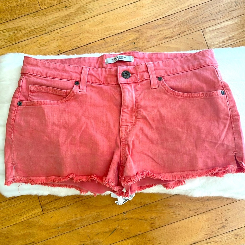 Rich & Skinny Distressed Jean Shorts